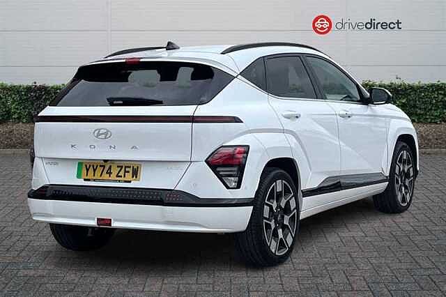 Hyundai KONA 65.4kWh Ultimate SUV 5dr Electric Auto (218 ps) White