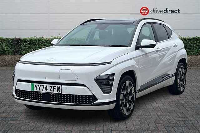 Hyundai KONA 65.4kWh Ultimate SUV 5dr Electric Auto (218 ps) White