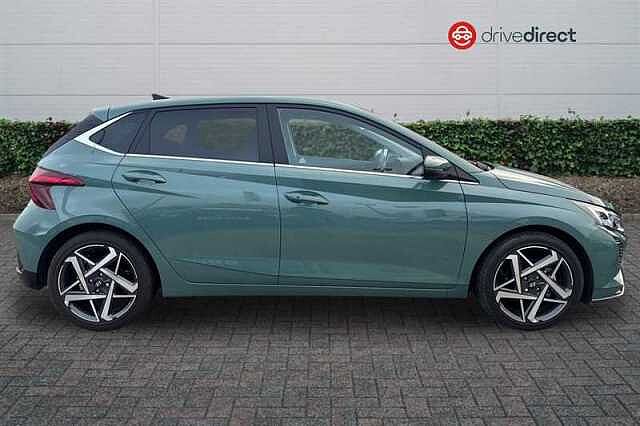 Hyundai I20 1.0 T-GDi Ultimate Hatchback 5dr Petrol DCT Euro 6 (s/s) (100 ps) Green