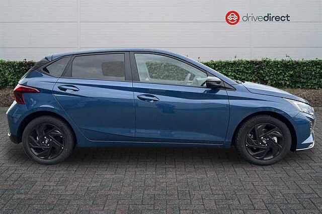 Hyundai I20 1.0 T-GDi Black Line Hatchback 5dr Petrol Manual Euro 6 (s/s) (90 ps) Blue
