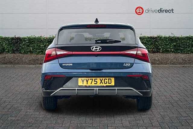 Hyundai I20 1.0 T-GDi Black Line Hatchback 5dr Petrol Manual Euro 6 (s/s) (90 ps) Blue