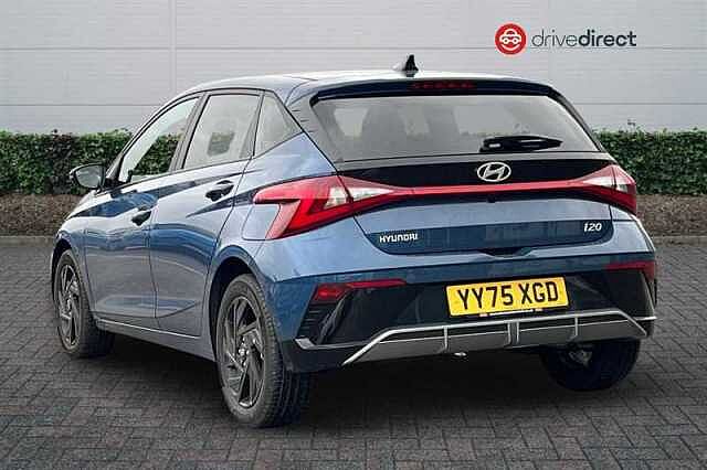 Hyundai I20 1.0 T-GDi Black Line Hatchback 5dr Petrol Manual Euro 6 (s/s) (90 ps) Blue
