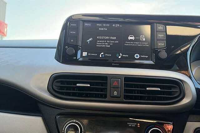 Hyundai I10 1.0 Premium Hatchback 5dr Petrol Manual Euro 6 (s/s) (67 ps) Blue