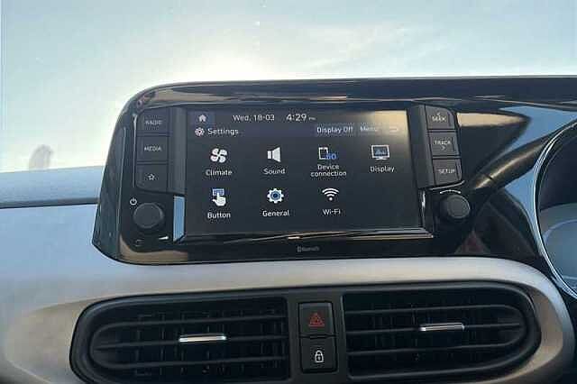 Hyundai I10 1.0 Premium Hatchback 5dr Petrol Manual Euro 6 (s/s) (67 ps) Blue