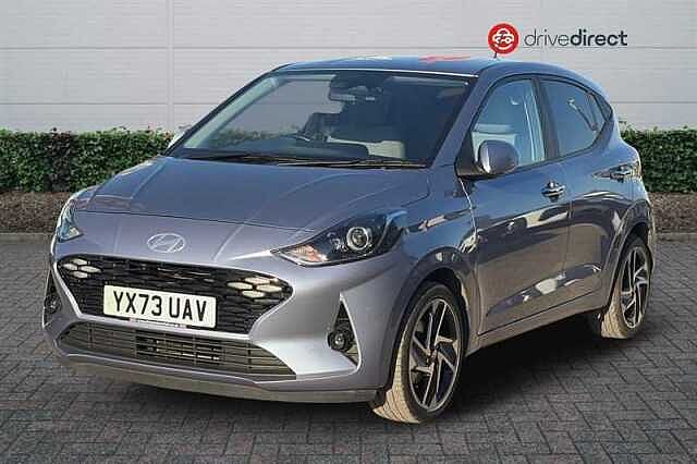 Hyundai I10 1.0 Premium Hatchback 5dr Petrol Manual Euro 6 (s/s) (67 ps) Blue