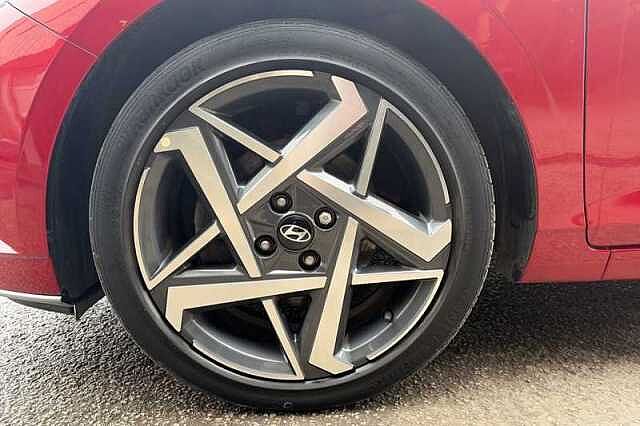 Hyundai I20 1.0 T-GDi Ultimate Hatchback 5dr Petrol DCT Euro 6 (s/s) (100 ps) Red