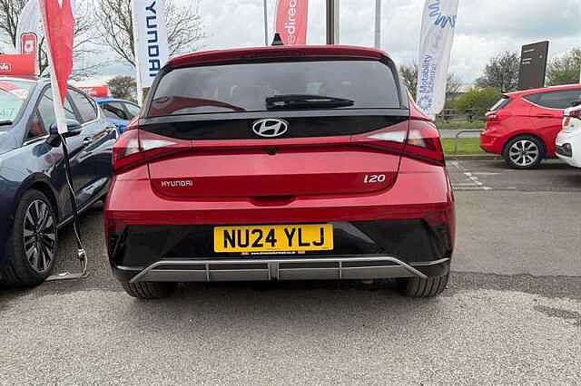 Hyundai I20 1.0 T-GDi Ultimate Hatchback 5dr Petrol DCT Euro 6 (s/s) (100 ps) Red