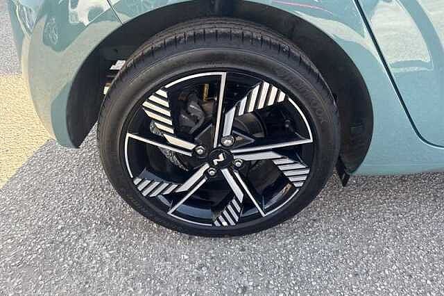 Hyundai I10 1.0 T-GDi N Line Hatchback 5dr Petrol Manual Euro 6 (s/s) (90 ps) Green