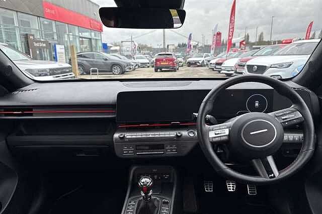 Hyundai KONA 1.0 T-GDi N Line SUV 5dr Petrol Manual Euro 6 (s/s) (100 ps) Grey