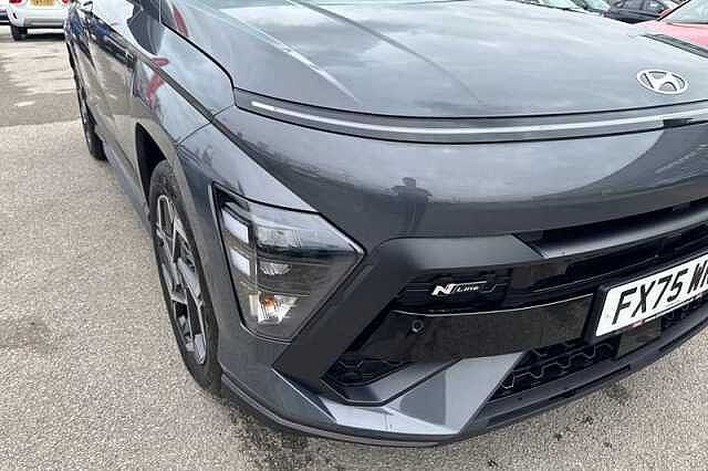 Hyundai KONA 1.0 T-GDi N Line SUV 5dr Petrol Manual Euro 6 (s/s) (100 ps) Grey