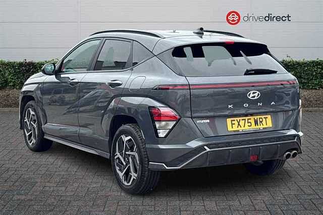 Hyundai KONA 1.0 T-GDi N Line SUV 5dr Petrol Manual Euro 6 (s/s) (100 ps) Grey