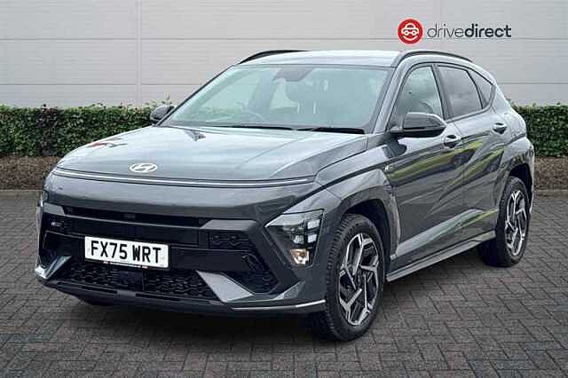 Hyundai KONA 1.0 T-GDi N Line SUV 5dr Petrol Manual Euro 6 (s/s) (100 ps) Grey