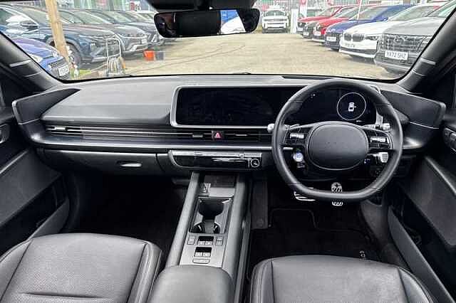 Hyundai IONIQ 6 77.4kWh Ultimate Saloon 4dr Electric Auto (228 ps) Black