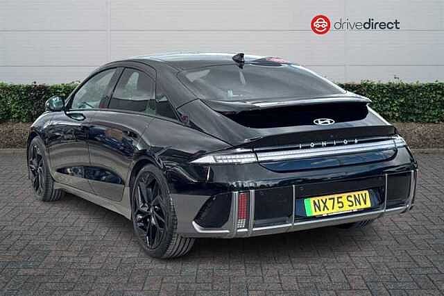 Hyundai IONIQ 6 77.4kWh Ultimate Saloon 4dr Electric Auto (228 ps) Black