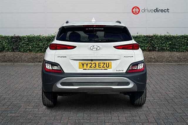 Hyundai KONA 1.6 h-GDi Premium SUV 5dr Petrol Hybrid DCT Euro 6 (s/s) (141 ps) White