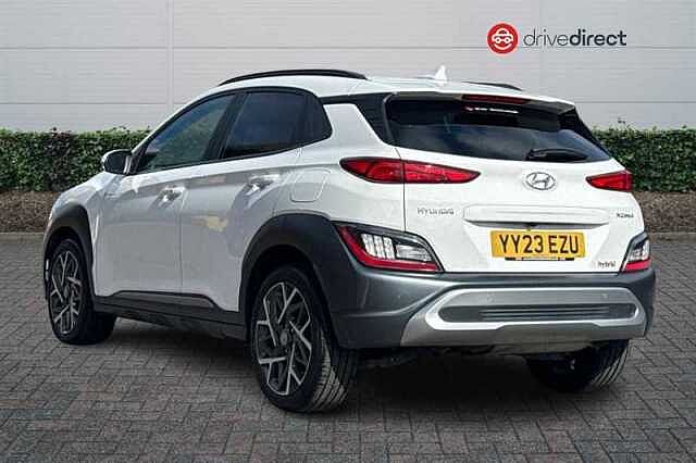 Hyundai KONA 1.6 h-GDi Premium SUV 5dr Petrol Hybrid DCT Euro 6 (s/s) (141 ps) White