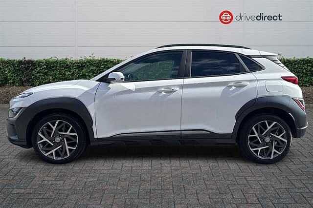 Hyundai KONA 1.6 h-GDi Premium SUV 5dr Petrol Hybrid DCT Euro 6 (s/s) (141 ps) White