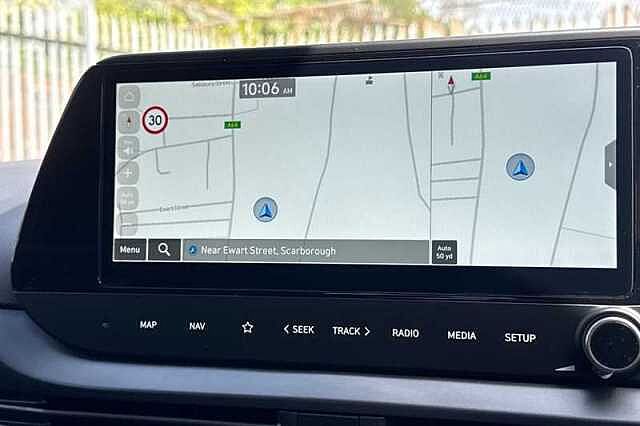 Hyundai I20 1.0 T-GDi Tech Line Hatchback 5dr Petrol DCT Euro 6 (s/s) (90 ps) Blue