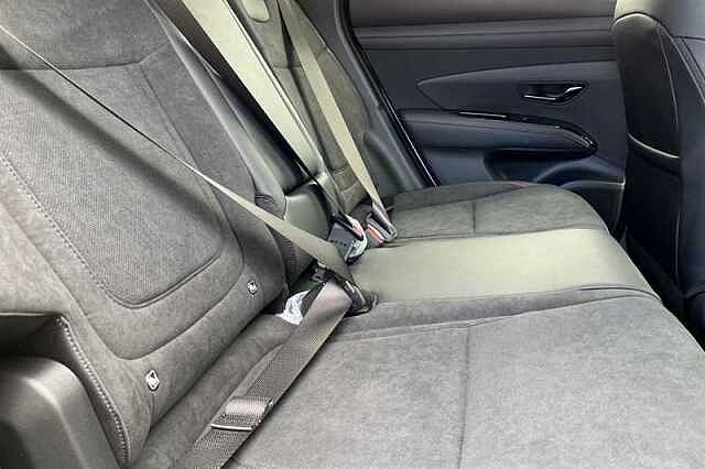 Hyundai TUCSON 1.6 T-GDi N Line SUV 5dr Petrol Hybrid Auto Euro 6 (s/s) (215 ps) White