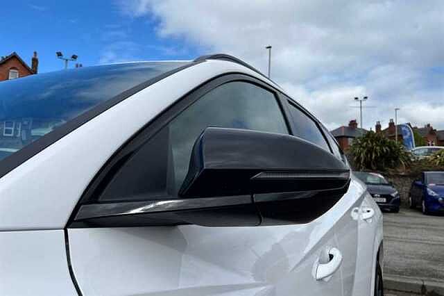 Hyundai TUCSON 1.6 T-GDi N Line SUV 5dr Petrol Hybrid Auto Euro 6 (s/s) (215 ps) White