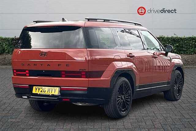 Hyundai SANTA FE 1.6 T-GDi 13.8kWh Calligraphy SUV 5dr Petrol Plug-in Hybrid Auto 4WD Euro 6 (s/s Orange