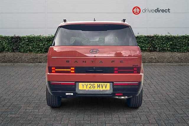 Hyundai SANTA FE 1.6 T-GDi 13.8kWh Calligraphy SUV 5dr Petrol Plug-in Hybrid Auto 4WD Euro 6 (s/s Orange