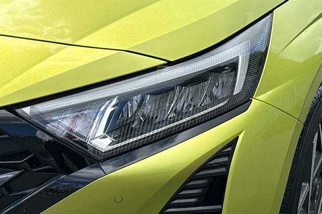 Hyundai I20 1.0 T-GDi Tech Line Hatchback 5dr Petrol DCT Euro 6 (s/s) (90 ps) Green