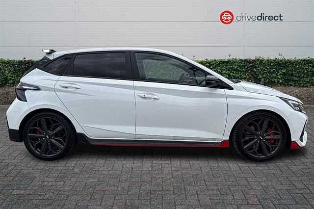 Hyundai I20 1.6 T-GDi N Hatchback 5dr Petrol Manual Euro 6 (s/s) (204 ps) White
