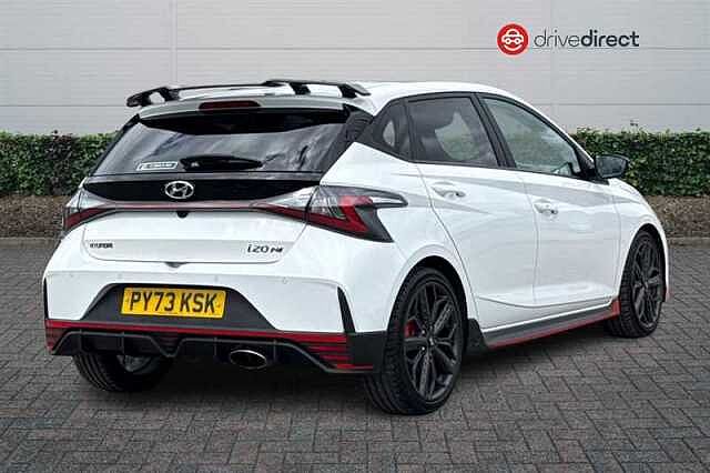 Hyundai I20 1.6 T-GDi N Hatchback 5dr Petrol Manual Euro 6 (s/s) (204 ps) White