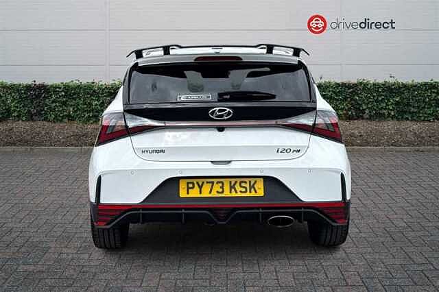 Hyundai I20 1.6 T-GDi N Hatchback 5dr Petrol Manual Euro 6 (s/s) (204 ps) White