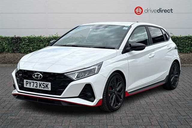 Hyundai I20 1.6 T-GDi N Hatchback 5dr Petrol Manual Euro 6 (s/s) (204 ps) White