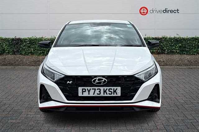 Hyundai I20 1.6 T-GDi N Hatchback 5dr Petrol Manual Euro 6 (s/s) (204 ps) White