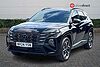 Hyundai TUCSON 1.6 T-GDi N Line S SUV 5dr Petrol Hybrid Auto Euro 6 (s/s) (215 ps) Black