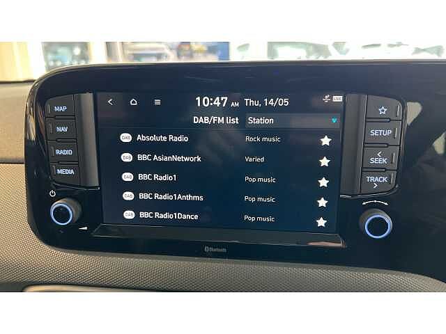 Hyundai I10 i10 5Dr HAT 1.0 MPi 63ps Advance NAV AU Vibrant Blue