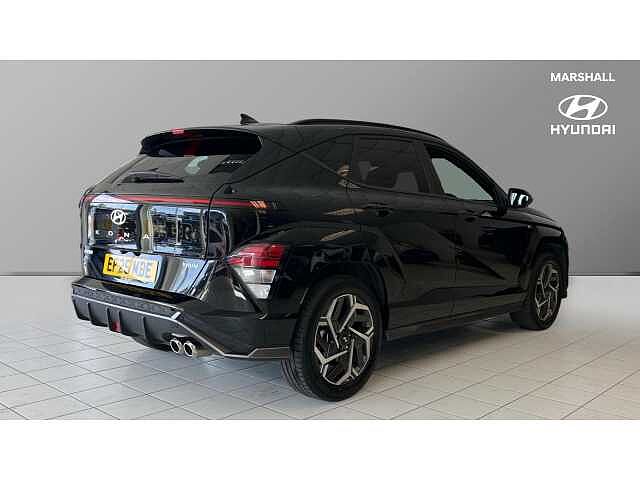 Hyundai KONA 1.6 Hybrid 129 N Line 5dr DCT Black