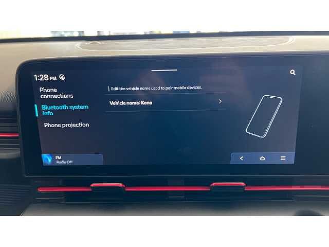 Hyundai KONA 1.6 Hybrid 129 N Line 5dr DCT Black