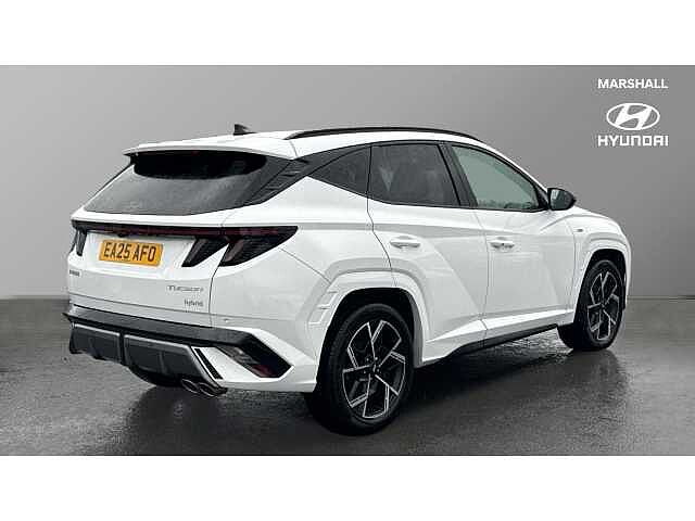 Hyundai TUCSON TUCSON 1.6T Hybrid N Line 5dr Auto White