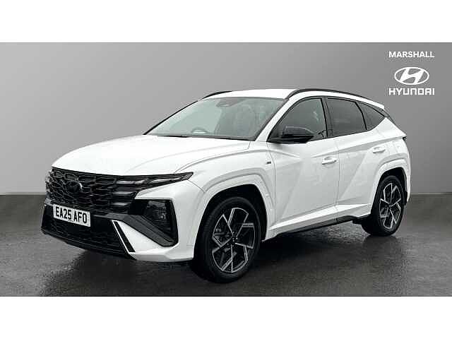 Hyundai TUCSON TUCSON 1.6T Hybrid N Line 5dr Auto White