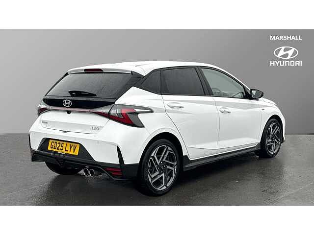 Hyundai I20 I20 1.0T GDi N Line S 5dr DCT WHITE