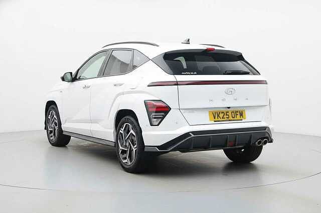Hyundai KONA 1.6T 138 N Line S 5dr DCT White
