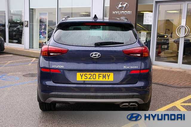 Hyundai TUCSON 1.6 CRDi 136 Premium SE 5dr 2WD DCT Stellar Blue