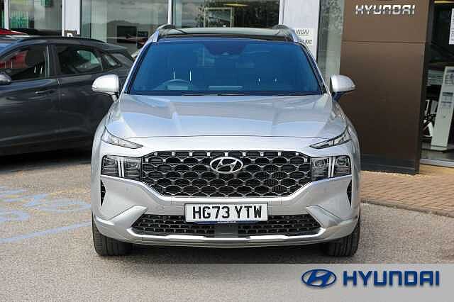 Hyundai SANTA FE 1.6 TGDi Hybrid Ultimate 5dr 4WD Auto Typhoon Silver