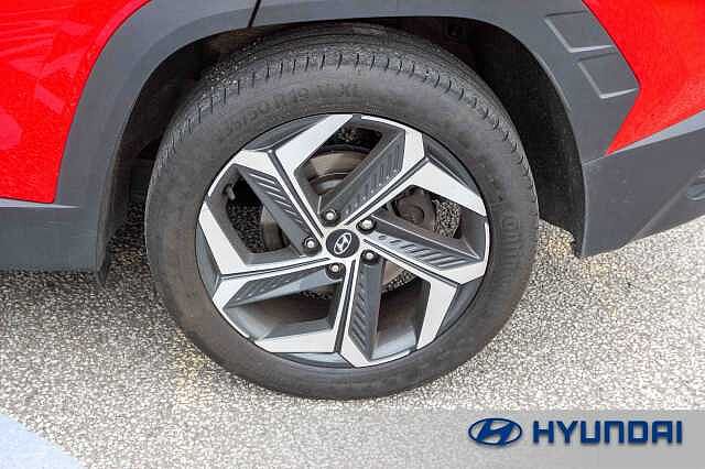 Hyundai TUCSON 1.6 TGDi Ultimate 5dr 2WD Engine Red