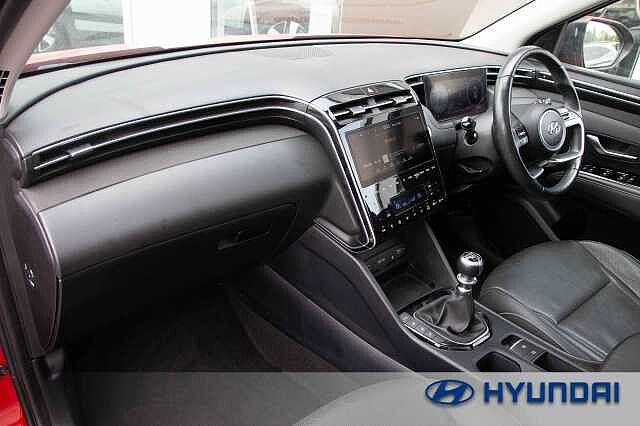 Hyundai TUCSON 1.6 TGDi Ultimate 5dr 2WD Engine Red