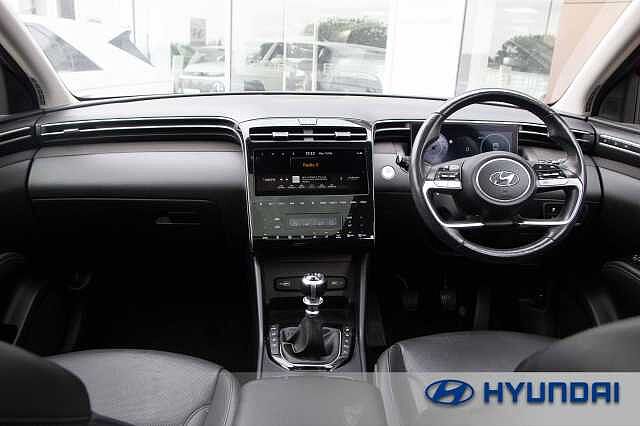 Hyundai TUCSON 1.6 TGDi Ultimate 5dr 2WD Engine Red