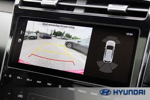 Hyundai TUCSON 1.6 TGDi Ultimate 5dr 2WD Engine Red