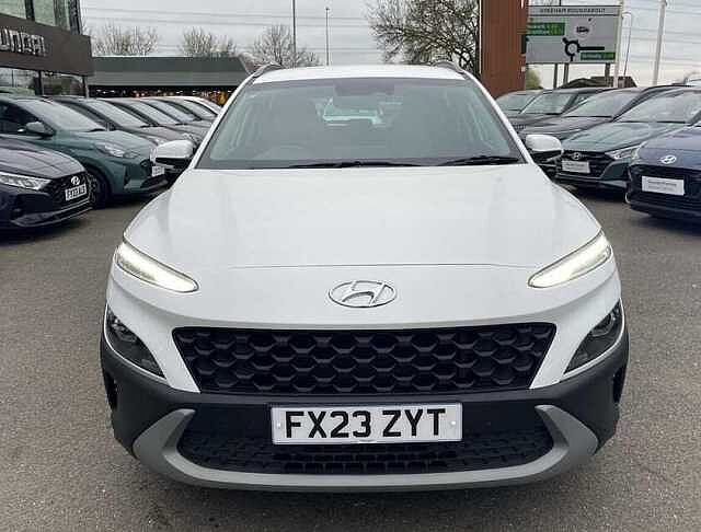 Hyundai KONA SE Connect 1.0 T-GDi MHEV (120ps) Atlas White