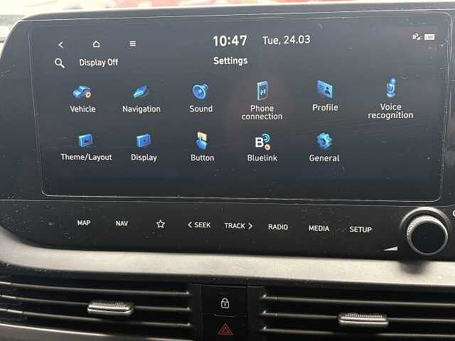 Hyundai I20 Premium 1.0 T-GDi MHEV (100ps) Aqua Blue