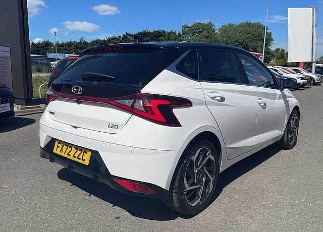 Hyundai I20 Ultimate 1.0 T-GDi MHEV (100ps) Atlas White