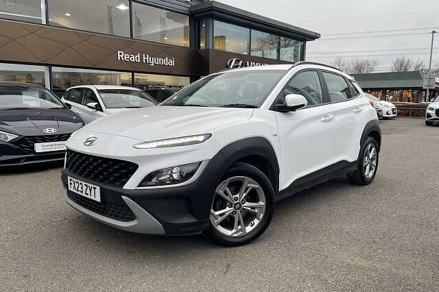 Hyundai KONA SE Connect 1.0 T-GDi MHEV (120ps) Atlas White